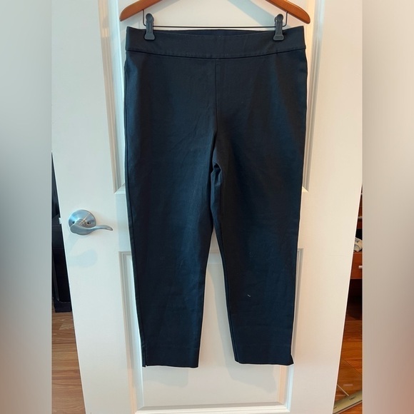 LILLY PULITZER MERRIN BI-STRETCH PANT IN 
NOIR - Picture 9 of 16